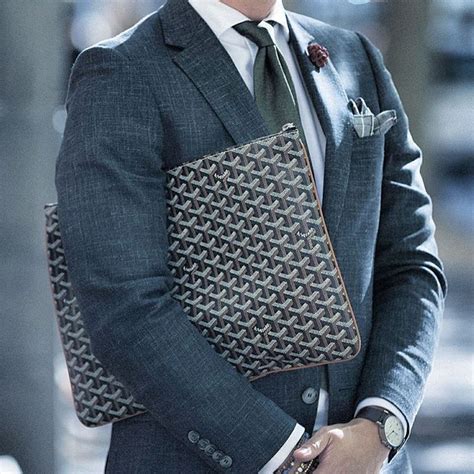 goyard ties|goyard pouch men.